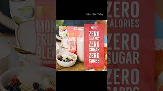 Monk Fruit Sweetener Blend Zero Calorie Keto Friendly Sugar Substitute [upl. by Atnamas578]