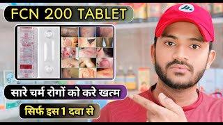 Fcn 200mg tablet uses dose benefits and Side effects full review in hindihow to use fcn tablet [upl. by Ita]