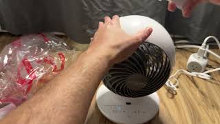 The WOOZOO Compact Globe Fan  Unboxing Costco Item [upl. by Nylhsa596]