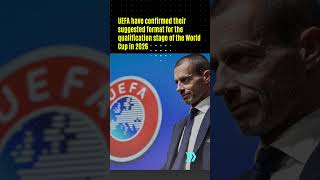 UEFA reveal new qualifying format for 2026 World Cup [upl. by Edd]