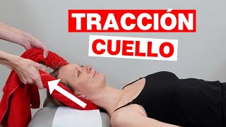 Como Estirar y Alargar el Cuello con TRACCIÓN Segura y Efectiva [upl. by Athelstan]