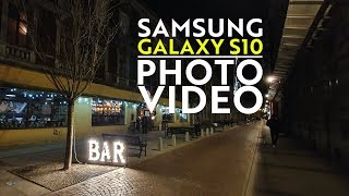 Samsung Galaxy S10  raw camera samples 4K daylight  lowlight [upl. by Erreipnaej923]