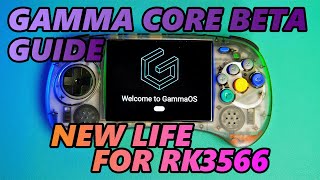 Get Android on your RK3566 Handhelds GammaOS Core Beta Guide [upl. by Ares]