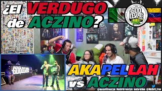 🔴COLOMBIANOS REACCIONAN a AKAPELLAH vs ACZINO  ¿El VERDUGO de ACZINO GOD LEVEL 2016 [upl. by Amador]