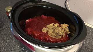 goulash soup from the slowcooker  Crockpot [upl. by Klemm430]