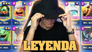 ¡¿GLOBO LEÑADOR NUNCA MUERE 😈❌ MAZO LEYENDA 40 en Clash Royale [upl. by Norine]