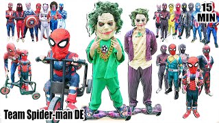 SpiderMan und Joker retten ihren Sohn – Armer SpiderMan und reicher Joker Action echtes Leben [upl. by Amiel]