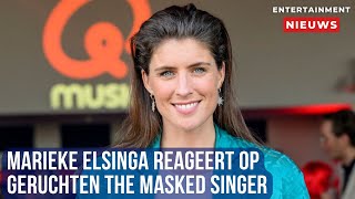 Marieke Elsinga ontkracht geruchten The Masked Singer [upl. by Eckhardt]