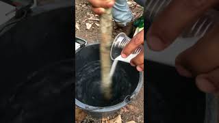 Como funciona el Hidrogel y como se aplica agricultura cacao viralyoutube [upl. by Poliard872]