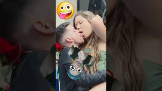 👁️‍🗨️👁️🤪🤪 kissingstatus kissing trendingshorts trending shortvideo fun funny nplumesh love [upl. by Arodoet311]