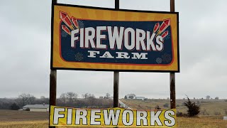 Iowa Fireworks Farm  Store Tour  121623  with Prices  Part 4 [upl. by Ettennek]