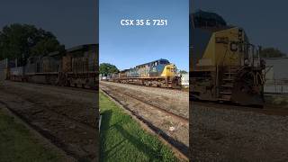 Before amp After Rebuilding  Rough Looking CSX 35 Leads CSX 7251 csx CameraBryan generalelectric [upl. by Menard]