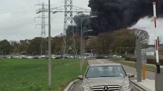 Video Brand op Chemelot meer beelden  9 nov 2015 [upl. by Salzhauer]