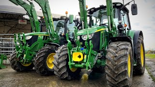 John Deere 6120M and 6R 150 Loader Tractors REVIEW [upl. by Lois]