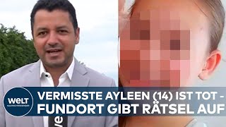 BADENWÜRTTEMBERG 10 Tage vermisst Ayleen 14 ist tot  Fundort ist 300 Kilometer vom Wohnort weg [upl. by Llacam73]