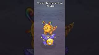 Cursed Ethereal Workshop Monsters that I’ve found💀💀 msm mysingingmonsters Credit CosmaxMSM [upl. by Zurciram]