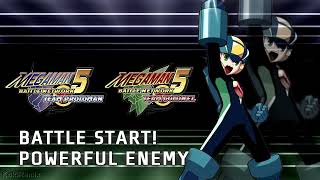 MMBN5 Battle Start amp Powerful Enemy VirusBoss Battle Music Remix Medley [upl. by Ahsinor]