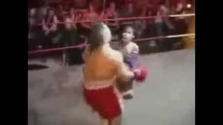 2 Crazy Boxing Midgets Fight In Thailand Till Death no ebola [upl. by Seidel710]