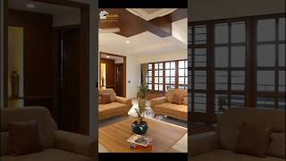 Specious Living Area Design by Bhaavya Interiors shorts interior livingroom home [upl. by Petronille]