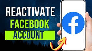 How To Reactivate Facebook Account 2024 [upl. by Reivaxe]