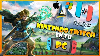 Emulador Ryujinx Nintendo Switch en tu PC Actualizado 2023 [upl. by Lockhart]