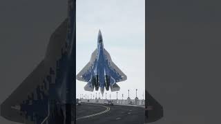 The Sukhoi Su57 Maneuvers on the Bridge [upl. by Suoicserp]