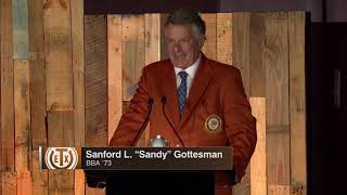 Sandy Gottesman  2019 Distinguished Alumnus Award Acceptance Speech [upl. by Ynnep824]