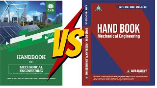 Gate Academy Handbook on Mechanical Engineering vs Ace Handbook on Mechanical Engineering Comparison [upl. by Heriberto]