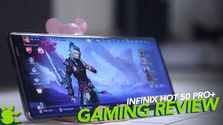 Infinix HOT 50 Pro Gaming Review [upl. by Ecirtnahc129]