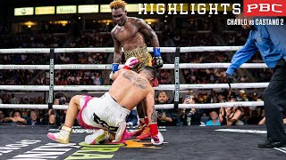 Charlo vs Castano 2 HIGHLIGHTS May 14 2022  PBC on Showtime [upl. by Marlow]