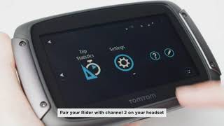 TomTom Rider 550 Motorcycle GPS Navigation Device [upl. by Naras]