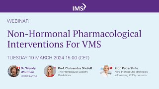 NonHormonal Pharmacological Interventions For VMS [upl. by Anilram]