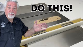 99 Of Woodworkers Do Not Know This About A Table Saw [upl. by Eulalee]