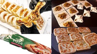 Express Si vous avez un rouleau pâte pizza 😋faites cette fameuse recette de petits pains farcis [upl. by Hendon]