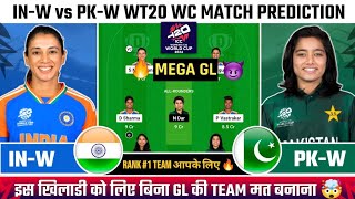 IN W vs PK W Dream11 Team  IN W vs PK W Dream11 Prediction  India Women vs Pakistan Women Match 7 [upl. by Ytok]