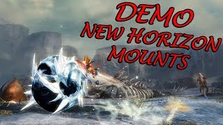 Guild Wars 2  New Horizons Mount Demo [upl. by Nyrol936]