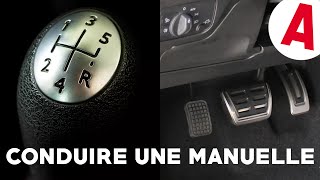 COMMENT CONDUIRE UNE VOITURE MANUELLE FACILEMENT  TUTO [upl. by Readus]