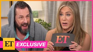 Jennifer Aniston Asks Adam Sandler Why She’s His BEST CoStar Exclusive [upl. by Lennahc620]