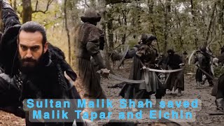 👑 Sultan Malik Shah saved Malik Tapar and Elchin hatun⚔️💯 trailer trending ytvideos [upl. by Nissensohn]