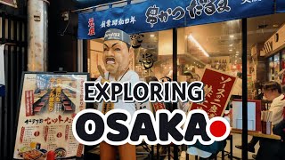 Exploring Osaka Japans Vibrant Culinary and Cultural Hub [upl. by Dnaltruoc930]