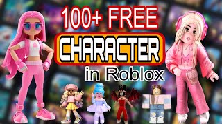 HURRAY How to get 100 character for free in roblox new update Get free Roblox character 2024 [upl. by Westphal]