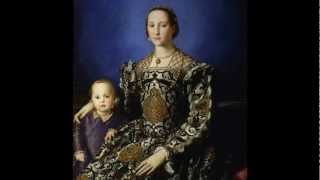 Bronzino Portrait of Eleonora of Toledo with her son Giovanni [upl. by Edythe]