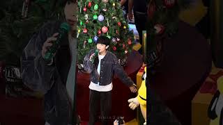 241110 justin ‘Have Yourself a Little Merry Christmas’ at MampM’s Fun For All Fair at SM North EDSA [upl. by Annavoj252]