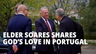 Elder Soares Shares Gods Love in Portugal [upl. by Labinnah]