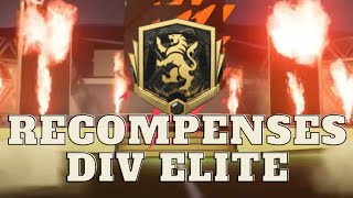 FIFA 22 RÉCOMPENSES RIVALS DIVISION ELITE [upl. by Haisoj444]