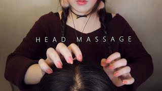 ASMR Realistic 10 Scalp Massage amp Hair Brushing 😚 No Talking [upl. by Binah]