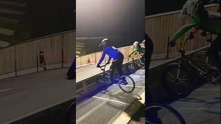 Winter Bmx gate start Subscribe 🥶 bmx race bikelover viral [upl. by Arremat707]