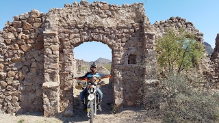 Aussie Rides KTM 690 From San Carlos To Catch 22 Movie Ruins [upl. by Nirb20]