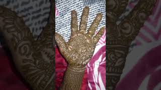 Bridal mehendi ❤️bridalmehendi shorts ytshort [upl. by Solberg301]