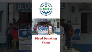 SSIT HEALTH CARE DIAGNOSTIC amp POLYCLINIC  Blood Donation CAMP lab factory [upl. by Sedinoel]